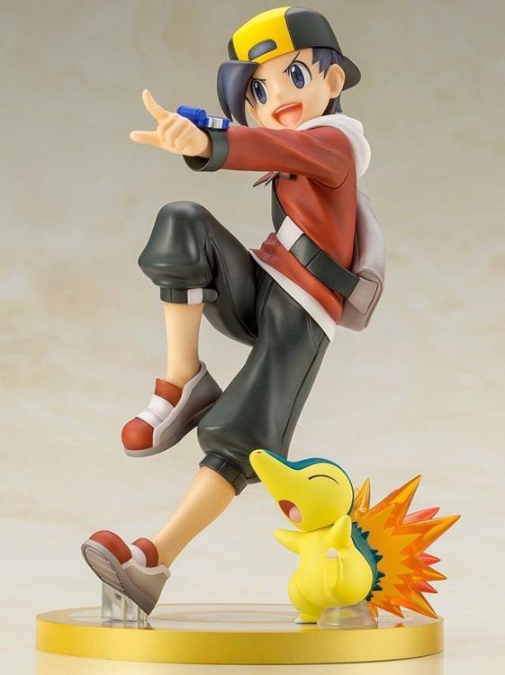 Pokemon ArtFX J Ethan With Cyndaquil Figure Gallery Image 3