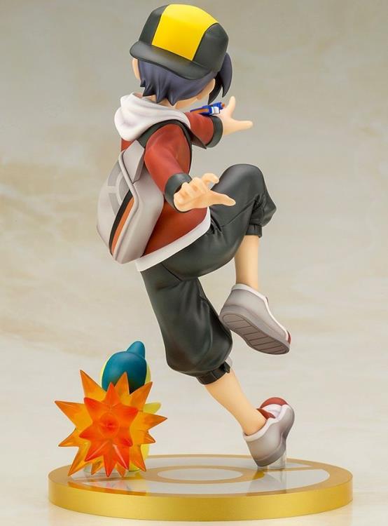 Pokemon ArtFX J Ethan With Cyndaquil Figure Gallery Image 4
