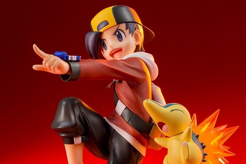 Pokemon ArtFX J Ethan With Cyndaquil Figure Gallery Image 11