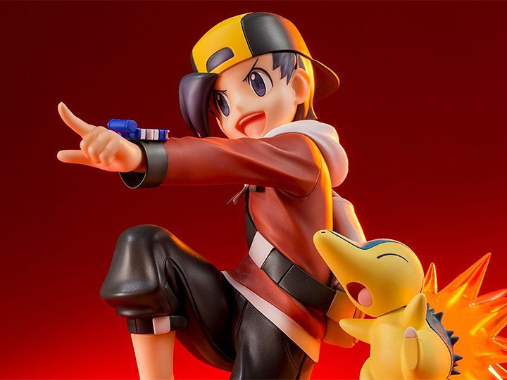 Pokemon ArtFX J Ethan With Cyndaquil Figure Gallery Image 1