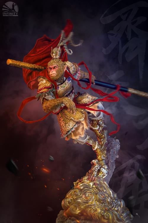 Journey to the West Monkey King (Red) Limited Edition Statue Gallery Image 3