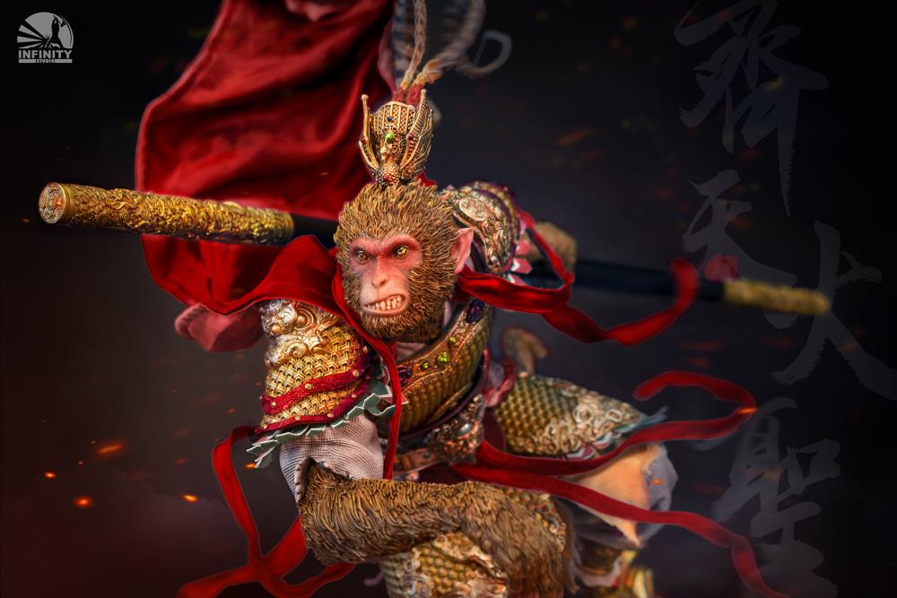 Journey to the West Monkey King (Red) Limited Edition Statue Gallery Image 5