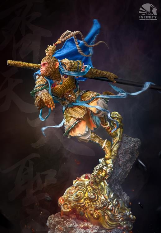 Journey to the West Monkey King (Blue) Limited Edition Statue Gallery Image 3