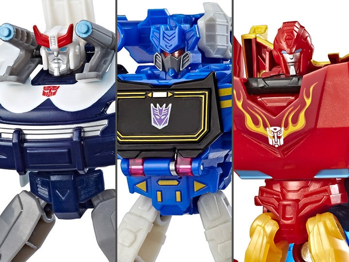Transformers: Cyberverse Warrior Wave 3 Set of 3 Figures Gallery Image 1