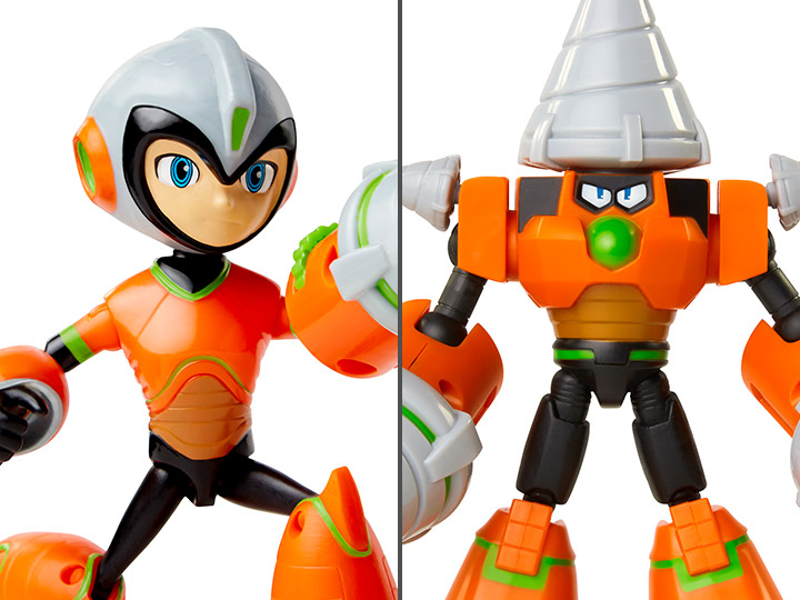 Mega Man: Fully Charged Deluxe Wave 1 Set of 2 Figures Gallery Image 1
