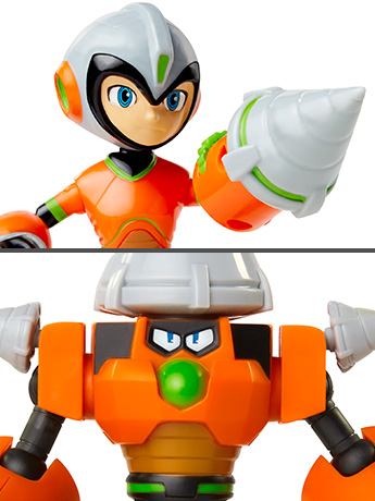 Mega Man: Fully Charged Deluxe Wave 1 Set of 2 Figures Gallery Image 2