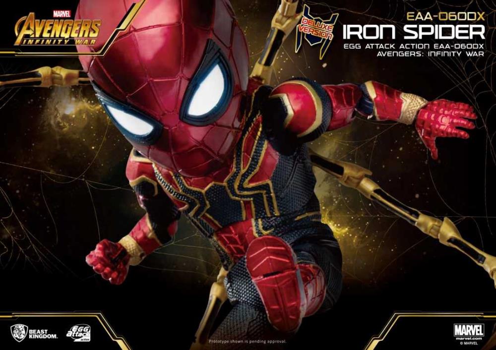 Avengers: Infinity War Egg Attack Action EAA-060DX Iron Spider PX Previews Exclusive Gallery Image 12
