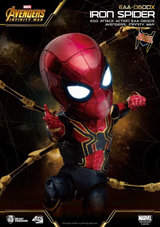 Avengers: Infinity War Egg Attack Action EAA-060DX Iron Spider PX Previews Exclusive Gallery Image 15