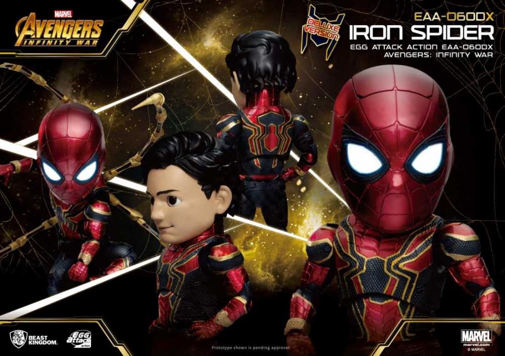 Avengers: Infinity War Egg Attack Action EAA-060DX Iron Spider PX Previews Exclusive Gallery Image 17