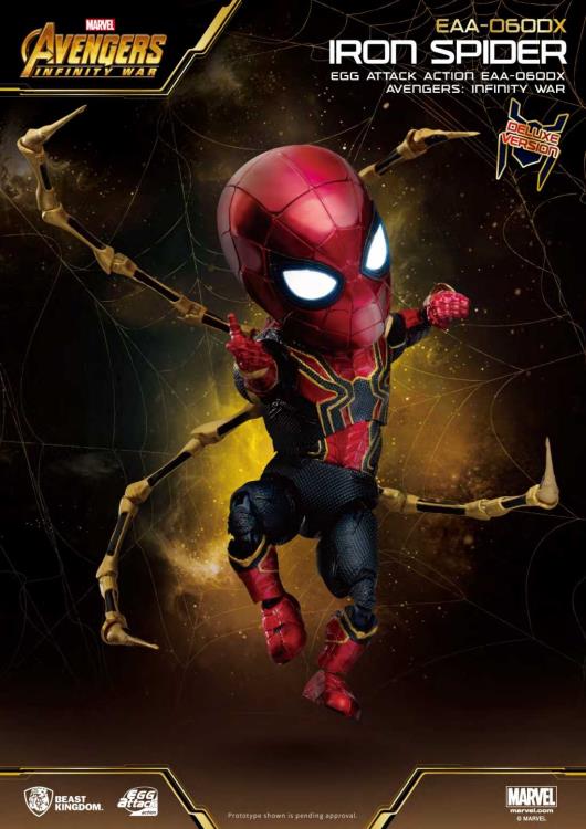 Avengers: Infinity War Egg Attack Action EAA-060DX Iron Spider PX Previews Exclusive Gallery Image 5