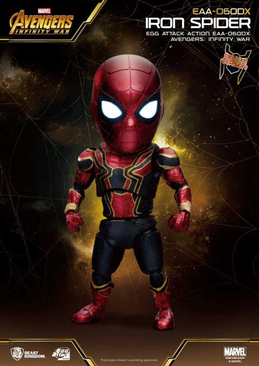 Avengers: Infinity War Egg Attack Action EAA-060DX Iron Spider PX Previews Exclusive Gallery Image 3