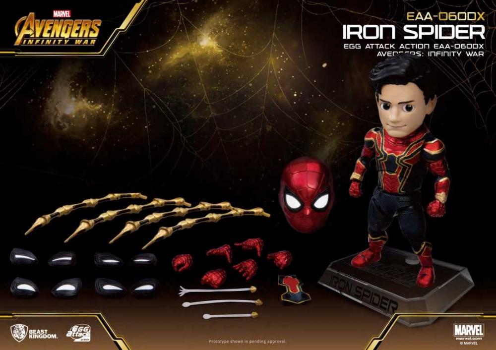 Avengers: Infinity War Egg Attack Action EAA-060DX Iron Spider PX Previews Exclusive Gallery Image 16