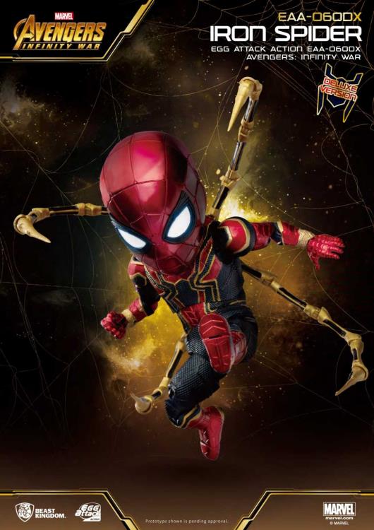 Avengers: Infinity War Egg Attack Action EAA-060DX Iron Spider PX Previews Exclusive Gallery Image 7