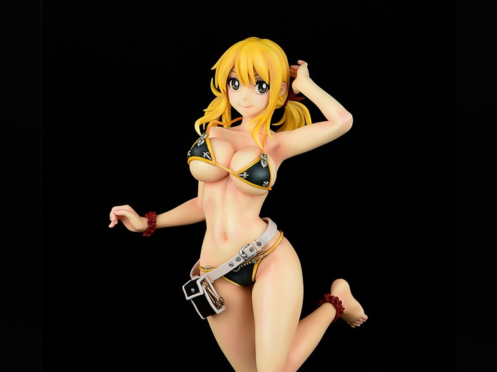 Fairy Tail Lucy Heartfilia (Noir Swimwear Gravure Style) 1/6 Scale Figure Gallery Image 1