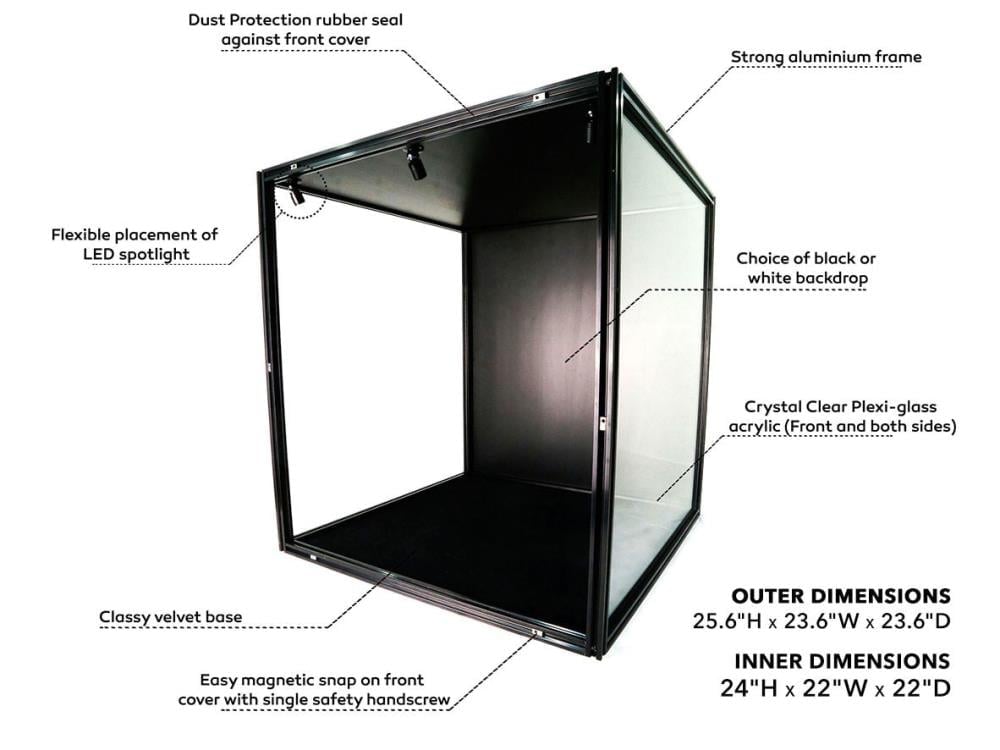 DF60 Display Case (Set of 2 Spotlights)