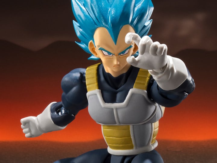 Dragon Ball Super S.H.Figuarts Super Saiyan God Super Saiyan Vegeta Action Figure Gallery Image 1