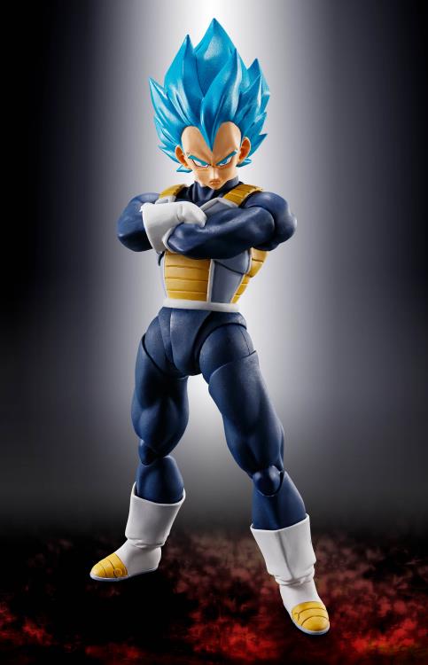 Dragon Ball Super S.H.Figuarts Super Saiyan God Super Saiyan Vegeta Action Figure Gallery Image 5