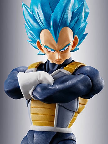 Dragon Ball Super S.H.Figuarts Super Saiyan God Super Saiyan Vegeta Action Figure Gallery Image 2