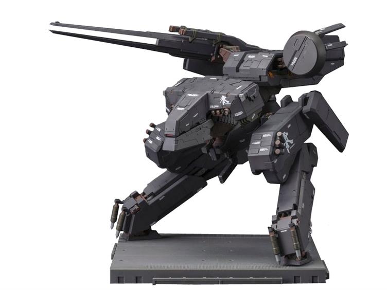 L GEAR REX 超合金 1/100 1/100 Scale Metal Gear Rex Model Kit - Black
