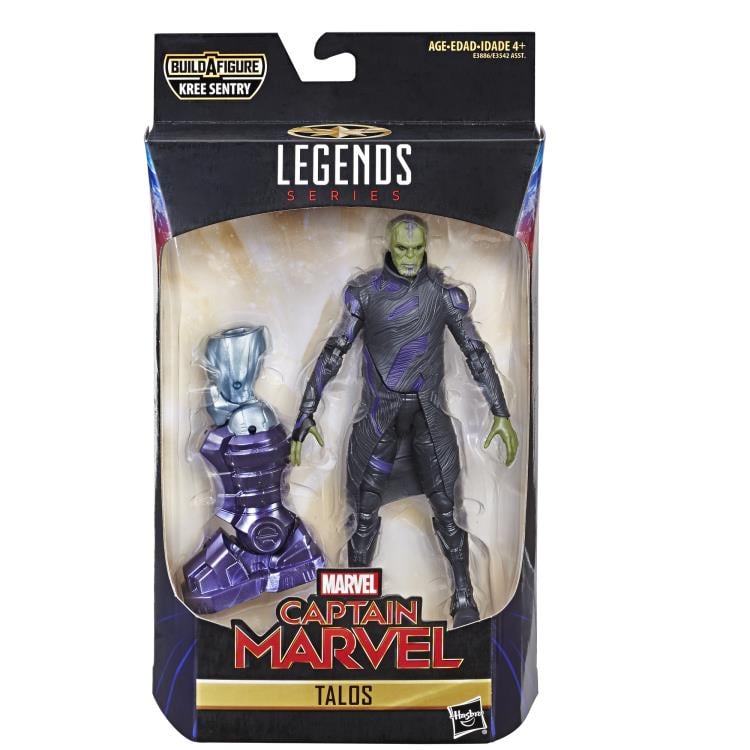 Captain Marvel Marvel Legends Wave 1 Set of 7 Figures (Kree Sentry BAF) Gallery Image 16