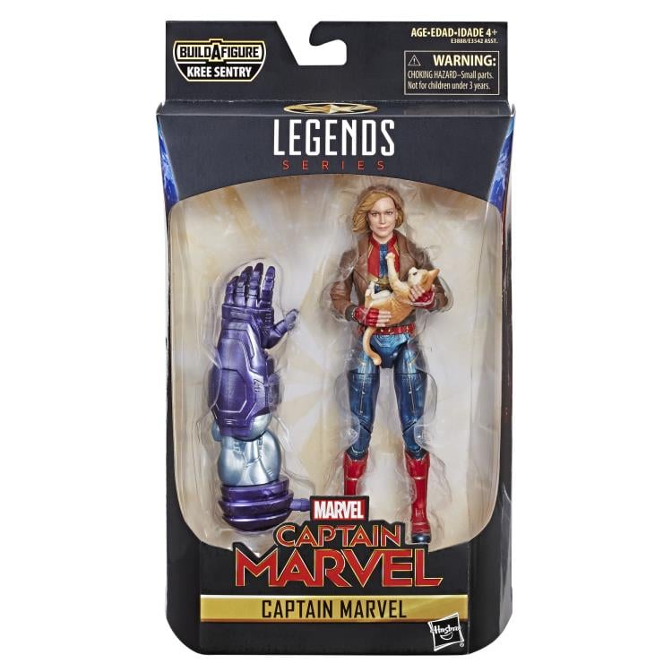 Captain Marvel Marvel Legends Wave 1 Set of 7 Figures (Kree Sentry BAF) Gallery Image 28