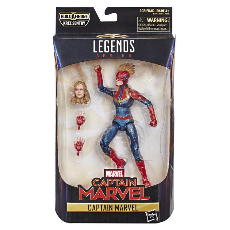 Captain Marvel Marvel Legends Captain Marvel (Kree Sentry BAF) Gallery Image 10