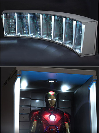Iron Man 3 DS001C Hall of Armor 1/6 Scale Set of 7 Collectibles Gallery Image 2