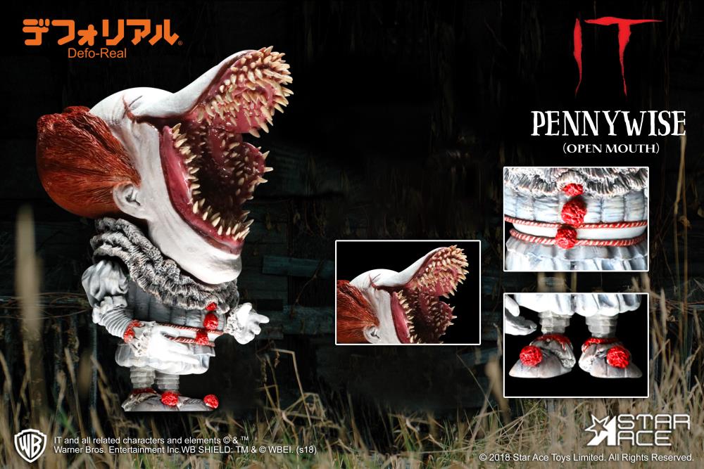 It (2017) Defo-Real Pennywise (Open Mouth Ver.) Gallery Image 3