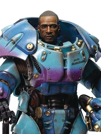 Fallout X-01 Power Armor (Quantum Variant) 1/6 Scale PX Previews Exclusive Figure Gallery Image 2