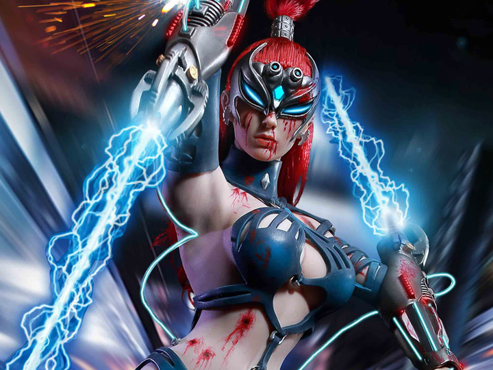 Gekido's Tricity: Goddess of Lightning (Blood Edition) 1/6 Scale Limited Edition BBTS Exclusive Figure Gallery Image 1