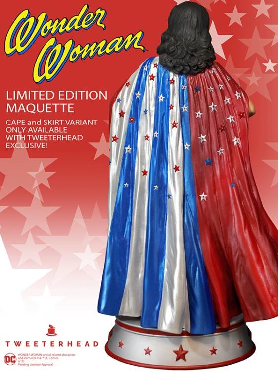 Wonder Woman (Season One) Cape Variant Exclusive Maquette Gallery Image 4