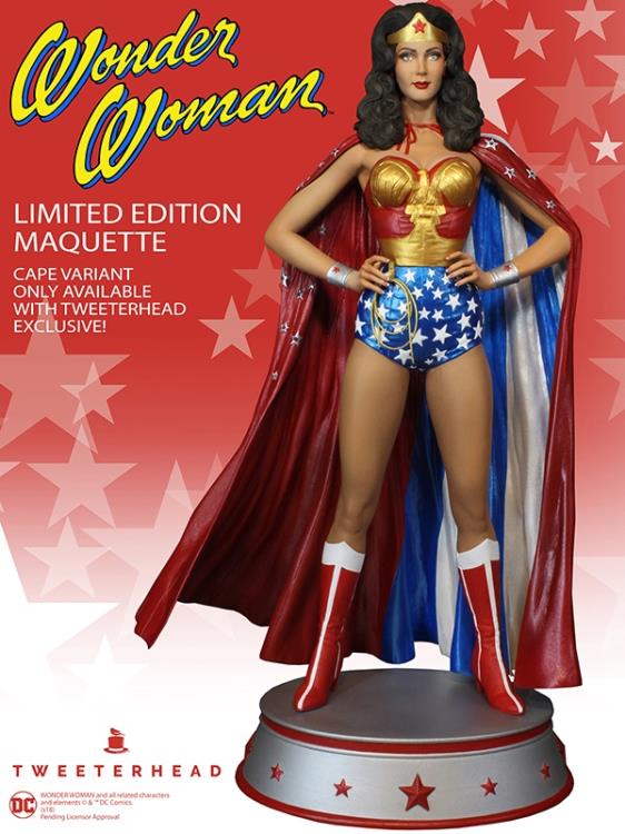 Wonder Woman (Season One) Cape Variant Exclusive Maquette Gallery Image 3