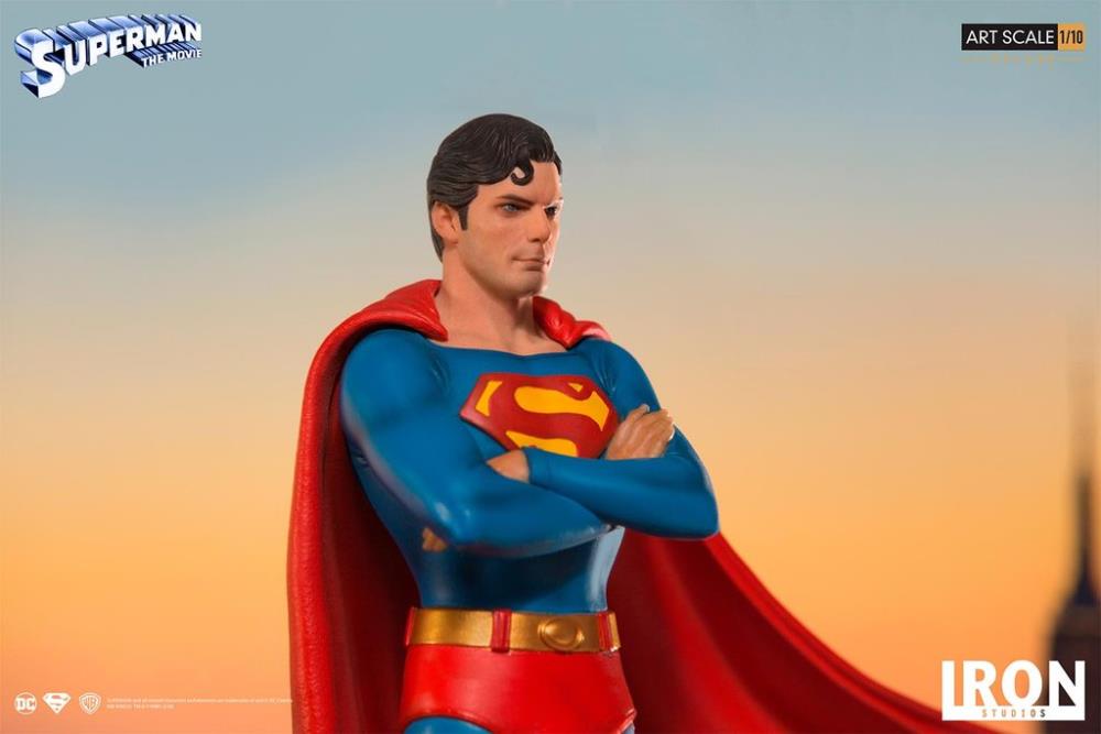 Superman (1978) Deluxe Superman 1/10 Art Scale Statue Gallery Image 8