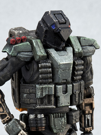 War of Order WOO In Pocket Heavy Armor Secret Trooper 1/18 Scale Figure Gallery Image 2