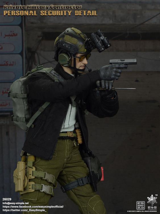 Private Military Contractor Personal Security Detail 1/6 Scale Figure Gallery Image 9