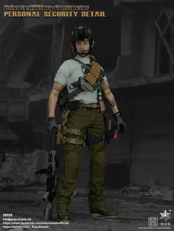 Private Military Contractor Personal Security Detail 1/6 Scale Figure Gallery Image 6