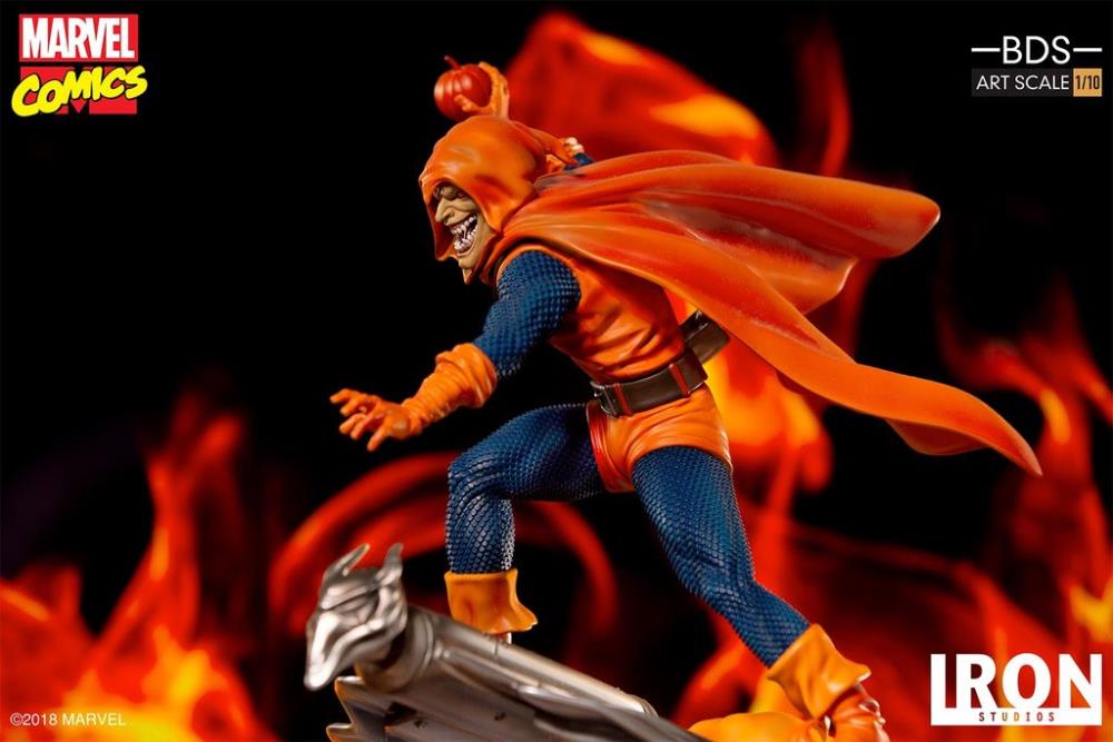 Marvel Comics Battle Diorama Series Hobgoblin 1/10 Art Scale Limited Edition Statue Gallery Image 11