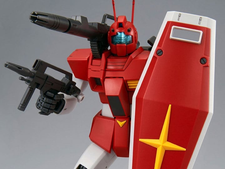 Mobile Suit Zeta Gundam MG GM Cannon (Red Head) Jaburo Defense
