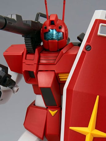 Mobile Suit Zeta Gundam MG GM Cannon (Red Head) Jaburo Defense