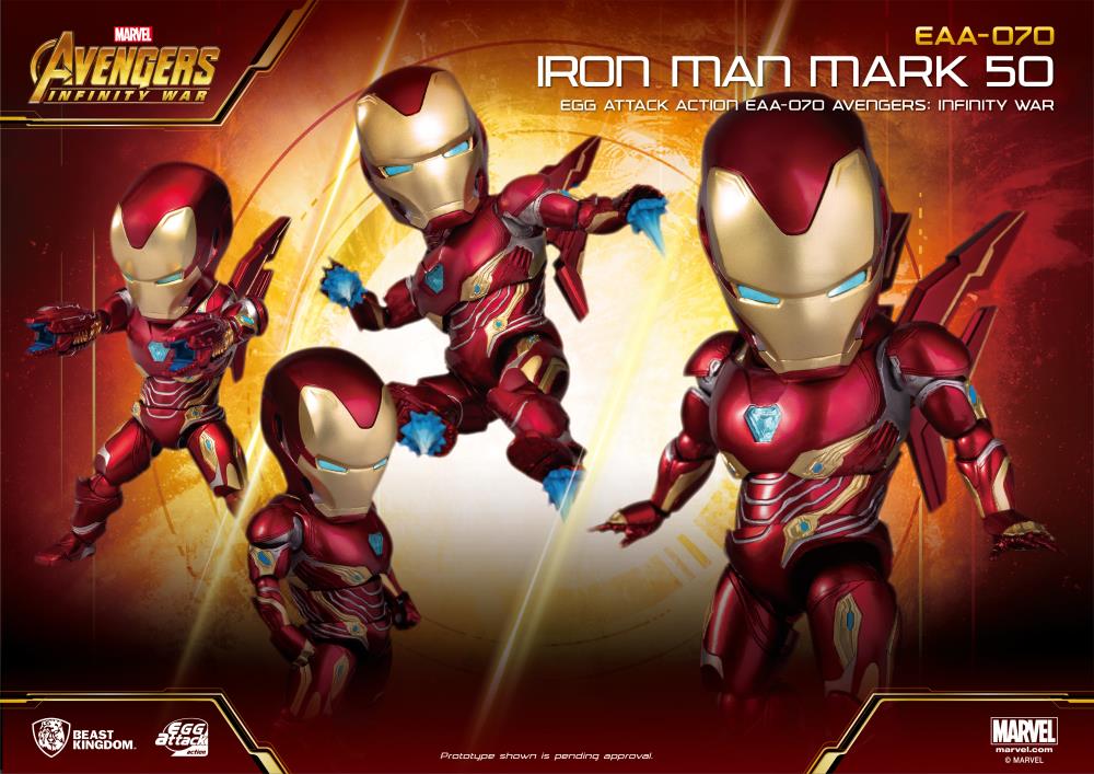 Avengers: Infinity War Egg Attack Action EAA-070 Iron Man Mark L PX Previews Exclusive Gallery Image 13