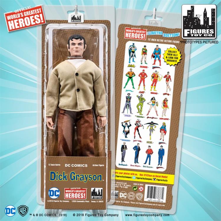 DC World's Greatest Heroes Dick Grayson 12" Retro Figure Gallery Image 4