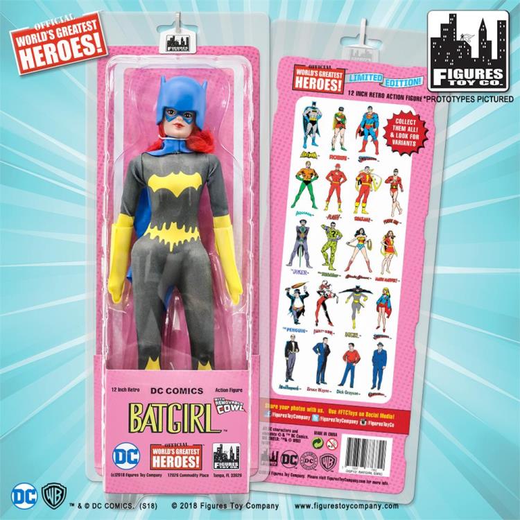 DC World's Greatest Heroes Batgirl 12" Retro Figure Gallery Image 4
