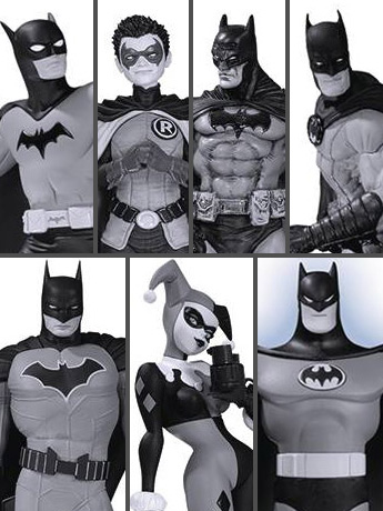 Batman Black and White Mini Figure Box Set #2 Gallery Image 2