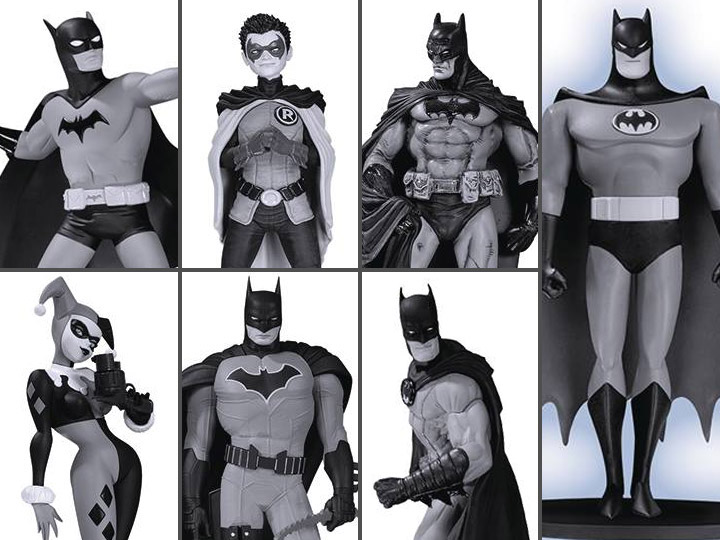 Batman Black and White Mini Figure Box Set #2 Gallery Image 1