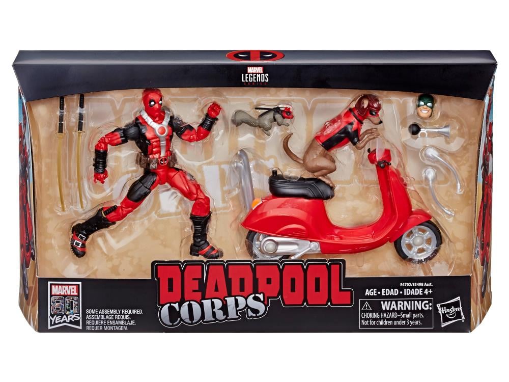 Marvel Comics 80th Anniversary Ultimate Marvel Legends Deadpool Corps Action Figure Set Gallery Image 15