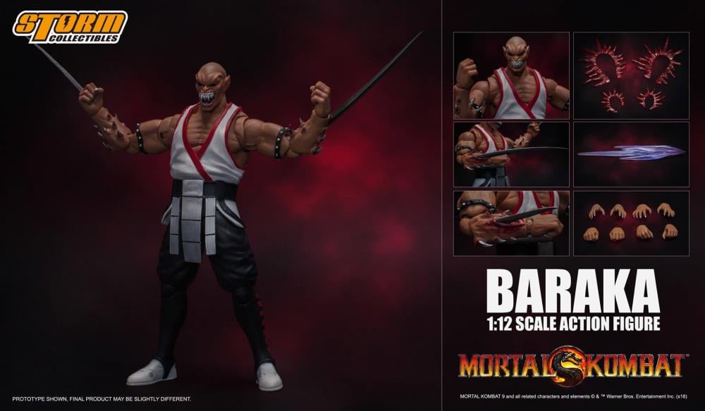 Mortal Kombat VS Series Baraka 1/12 Scale Figure Gallery Image 14