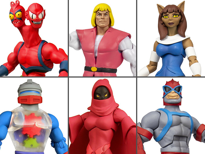 Masters of the Universe Classics Club Grayskull Wave 4 Set of 6 Figures Gallery Image 1