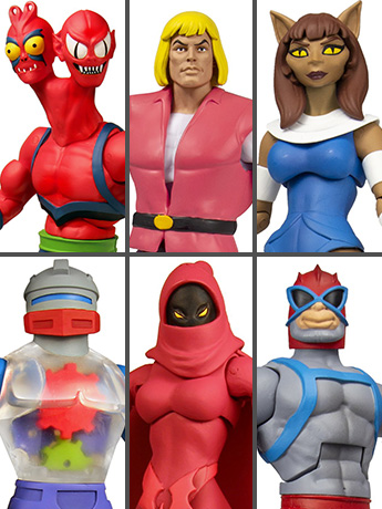 Masters of the Universe Classics Club Grayskull Wave 4 Set of 6 Figures Gallery Image 2