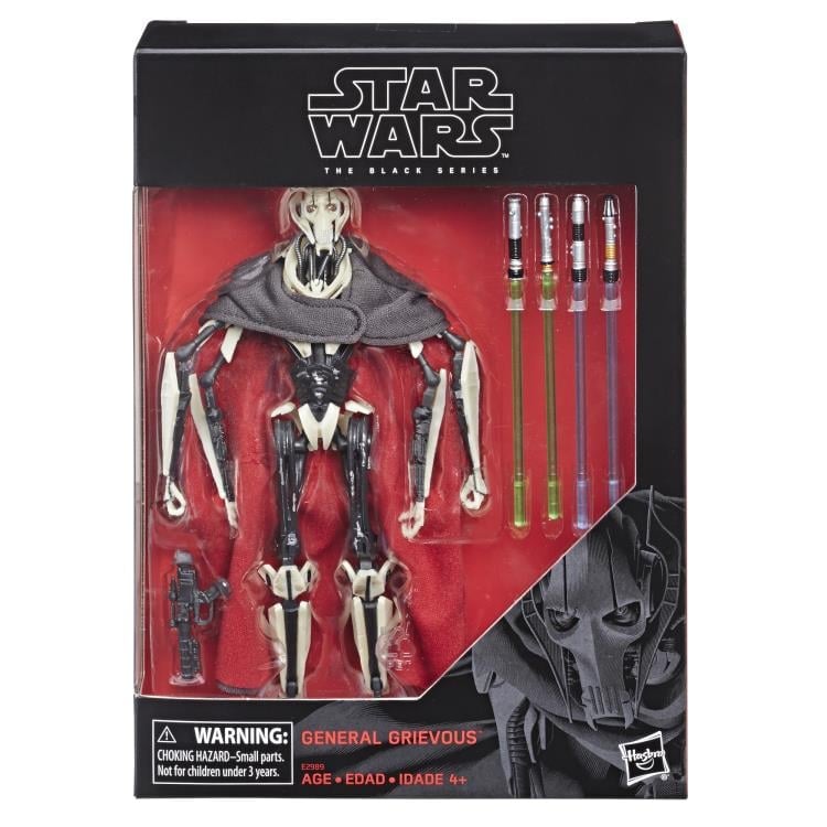 Star Wars: The Black Series 6" Deluxe General Grievous (Revenge of the Sith) Gallery Image 9