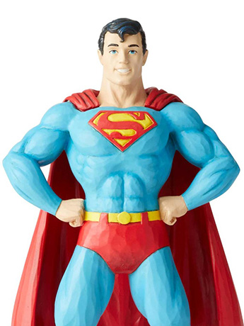 DC Comics Silver Age Superman Figurine (Jim Shore) Gallery Image 2
